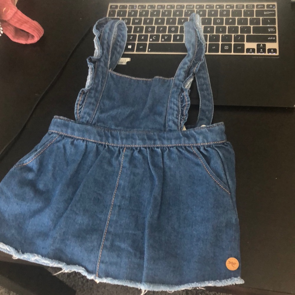 Zara baby 9-12 months denim jumper